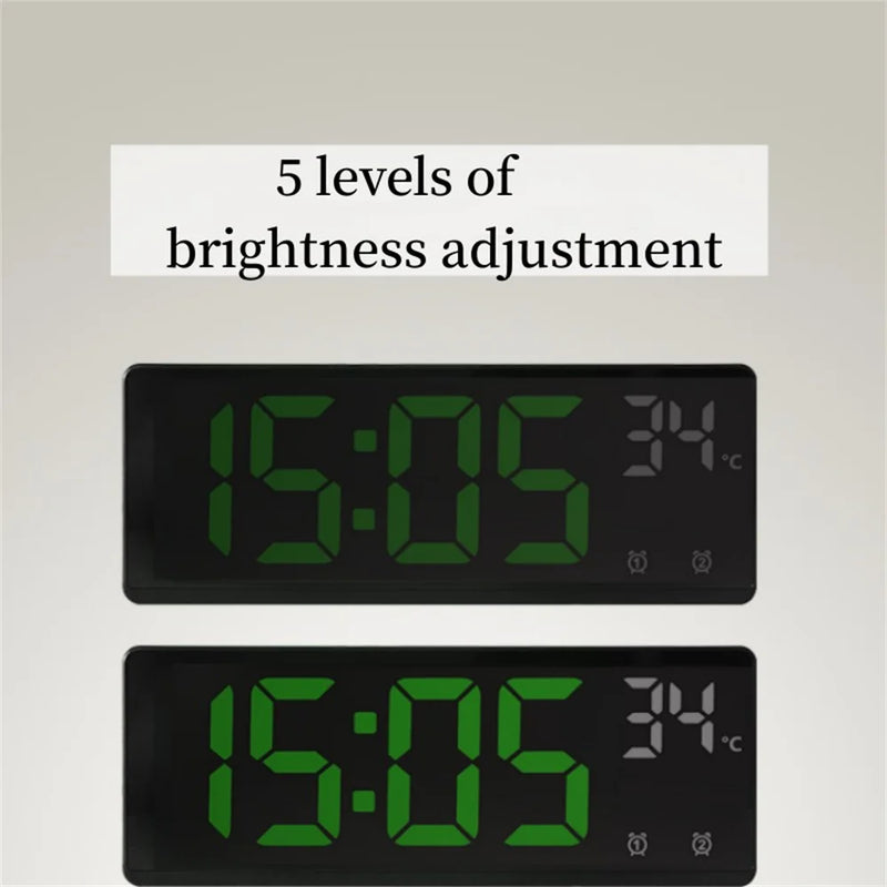 Relógio LED Inteligente: Controle POR SOM